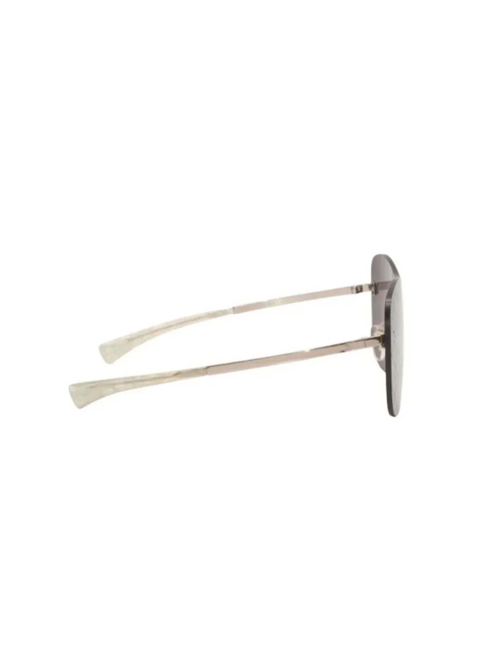 Chanel Rimless Sunglasses Eyewear CC Logo Black